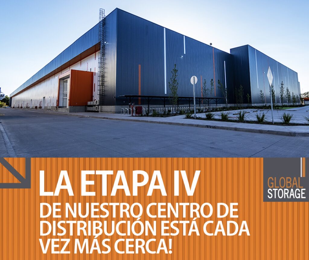 etapa iv globalstorage bodegas y centros de distribución en santiago de chile